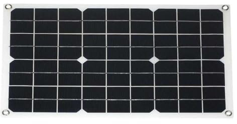Convertidor de Voltaje Panel Solar 220 Voltios 110 Voltios 18V 18W Kit Completo Inversor Corriente Convertidor 12V A 220V 110V 600W Paneles Transformadores(1x Solar Panel Kit)