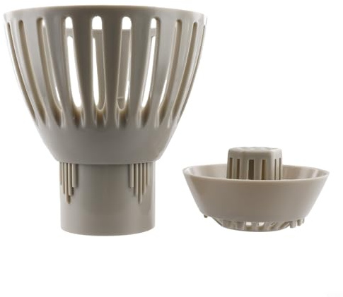 Koi-Teich-Abfluss-Skimmer mit vereinfachtem Reinigungsprozess für mühelose Wartung, verstellbarer Wasserdurchflussskimmer (50 mm)