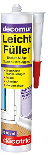 Decotric Leichtfueller L10 0,310 ml Kartusche weiss 034601001