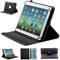 LNBEI Premium Leather Folio Case Cover 9-10 inch Tablet, Leather Stand Protective Case Cover for 9 10.1 Touchscreen Tablet with Multi-Angle Stand