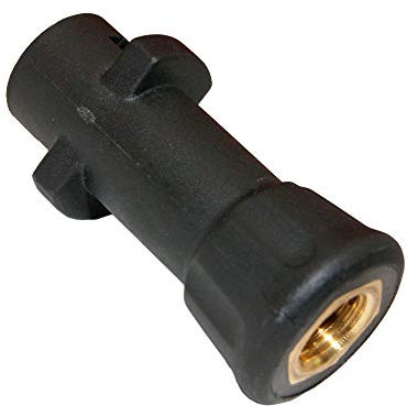 PremiumPlus!+ Kunststoff/Messing-Adapter für Kärcher Hochdruck-Pistole (K2-K7) Bajonett auf 1/4 IG von ONE! - Made in Germany
