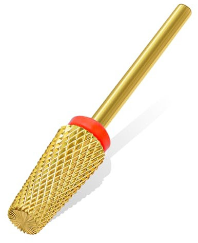 CGBE Embout Ponceuse Ongles, 5 en 1 Embouts pour Fraise à Ongles Pointes de Carbure de Tungstène, 3/32'' Embouts de Fraise Professionnelle pour Ongle électrique.