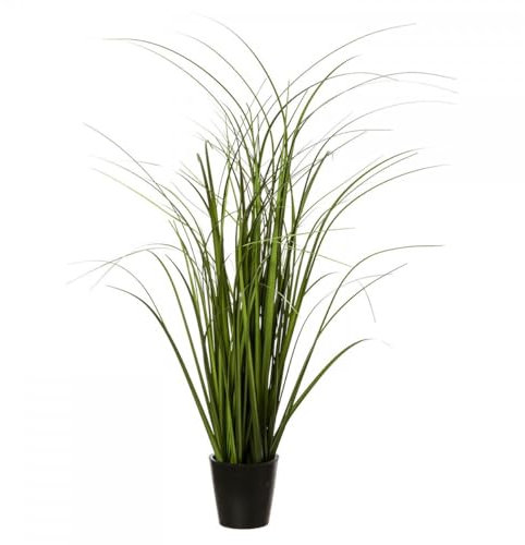 Hogar y Mas Planta Artificial Verde CESPED Maceta 45X66,5CM