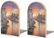 Buchstützen aus Holz, Motiv: Grand Canal in Venedig, rutschfest, für Regale, Zuhause, Büro, Bibliothek, Arbeitszimmer, Dekoration, S, 2 Stück