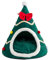 Cuccia per animali domestici, a forma di albero di Natale, cuccia per cani e gatti con cuscino rimovibile, accogliente cuccia per cani di taglia piccola e grande,Nido per gatti semi-chiuso in stile Ca