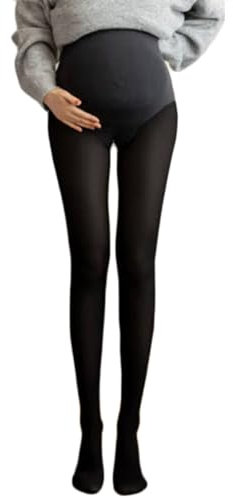 Duohropke Collants de grossesse - Legging thermique en polaire - Pantalon doublé - Taille haute - Opaque - Décontracté - Grandes tailles - Classique - Pantalon basique - Durable - Soutien, a, taille