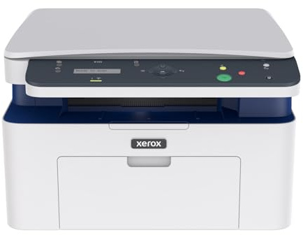 Xerox B105 Stampante Multifunzione Wireless – Laser monocromatica compatta All-in-One, stampa/scansione/copia, A4, ideale per scrivania in home office e piccoli team, compatibile mobili, Wi-Fi, EU