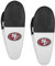 Siskiyou Spors San Francisco 49ers Mini-Chip-Magnete, 2 Stück, weiß, 2er-Set