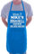 Print4U Apron Personalised Welcome To Mike's BBQ & Grill Blue
