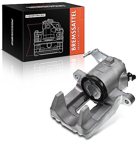 Frankberg Bremssattel Bremszange Hinten Links Aluminium Kompatibel mit Golf IV Polo Fabia I Fabia II A3 Leon Ibiza III TT Cordoba Toledo II R.o.o.m.s.t.e.r Replace# 1J0615423D