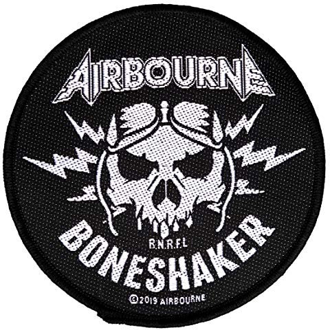 Airbourne Boneshaker Aufnäher Patch Gewebt & Lizenziert !!