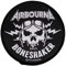 Airbourne Boneshaker Aufnäher Patch Gewebt & Lizenziert !!