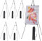 MEEDEN Lot de 6 chevalets pour peinture et présentation : chevalet artistique en métal de 160 cm avec sac – Trépied portable pliable instantané pour mariage, peinture, toile, présentations, affiches