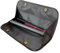 Hair Straightener Flat Iron Leather Pouch by j&m - Stylish Travel Storage Bag - Fits ghd, BaByliss, L’Oréal & Large Appliances - Magnetic Closure (Black)