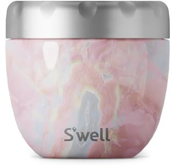 S’well Geode Rose Eats 2-in-1 Food Bowl