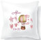 Babygeschenk mit Geburtsdaten personalisiert - Kissen mit Namen als Geschenk zur Geburt oder Taufe - Namenskissen für Baby's Jungen & Mädchen (Alice)