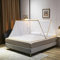 Faltbar Bodenlos Moskitonetz Doppelbett, Tragbar Anti-Moskito Falten Bett Baldachin zum Single zu King Size Baby Betten-Kamel_L190xw100xh80cm