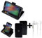 K-S-Trade Compatible avec Samsung Galaxy XCover 5 Housse Protection 360° Sacoche Couvercle Étui Cover De Smartphone Noir + Écouteurs Fonction Stand Case Wallet BookStyle