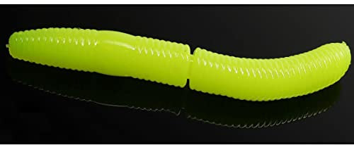Libra Lures Fatty D?Worm Käse 006-hot Yellow Limited Edition