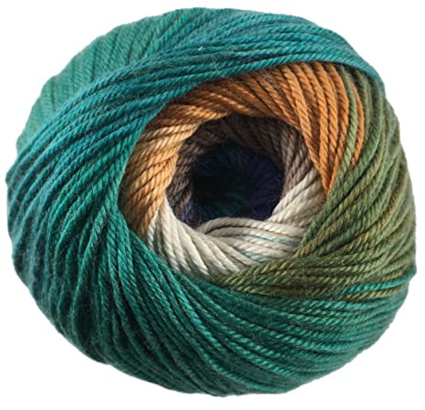 Papatya Sundae Rainbow Multicoloured 100% Microfibre Acrylic 100g 4 Ply (S13)