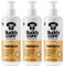 Buddycare Shampoo per Cani Alla Farina d'Avena, Shampoo per Cani Con Pelle Irritata, Lenitivo e Reidratante, Contiene Aloe Vera e B5 (500ml x3)
