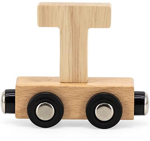 Elefantasie Buchstabenzug Namenszug Holzeisenbahn magnetisch Holzbuchstaben Wunschname zusammenstellen T Natur