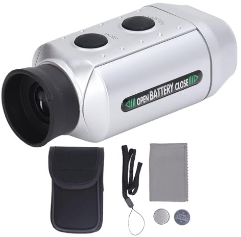 Telemetro da Golf, Telemetro da Golf da 1000 Iarde Telemetro Laser con Ingrandimento 7X con Antiriflesso, Misuratore di Distanza da Golf Dispositivo di Misurazione della Distanza da Golf Per Golf, Cac