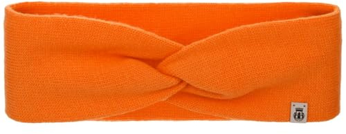 Roeckl Strick-Stirnband mit Kaschmir Stirnband Ohrenwärmer Headband Ohrenband (One Size - orange)