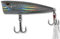 LMAB Topwater Köder Splash Vibe 70F, 7 cm Popper Angeln, bleifrei, Popper Angelköder, Oberflächen Wobbler, Oberflächenköder Hecht, Plopper Angeln, Barsch, Rapfen Köder (Galaxy)