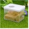 MCLIUJIA Ameisenfarm Ameisennest Gips Ant Farm Square Nest Haustier Anthill Insektenkasten Ant Nest Workshop Verwendet Für Ant Wissenschaft Bildung Ameisenhaus(Yellow)