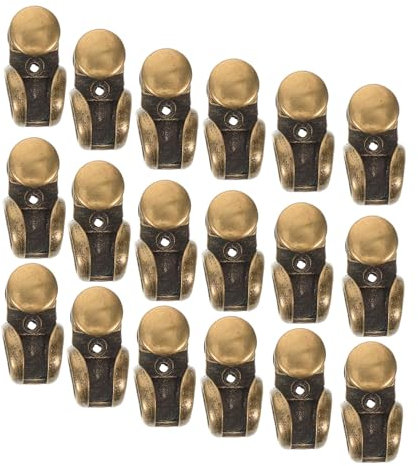 Healeved 20stücke Kletterschuh-schnürsenkel-buckle Hochwertige Schnallen Für Wanderstiefel Handtaschen Geldbörsen Vielseitig Einsetzbar Leicht Und Handlich Für Kreative Projekte