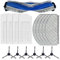 HEIBTENY 10/16 pezzi di ricambio per aspirapolvere Ecovacs per Deebot N20/N20 PLUS/N20 PRO PLUS Robot filtro + spazzole laterali + panni + spazzole principali set di ricambio (16 pezzi)