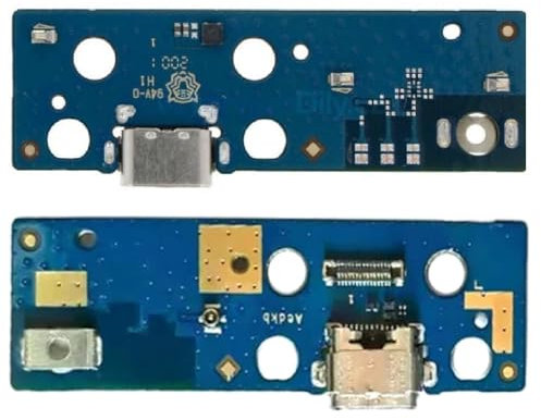 Porta di ricarica per Lenovo Tab M10 Plus TB-X606 Tipo-C Sostituzione Dock Connector Con Microfono Inferiore