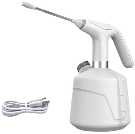 yakermur Spruzzatore d'acqua per piante | di irrigazione automatico da giardino – Continuo portatile 2000 ml siringa da giardino ricaricabile per la cura delle orchidee concimazione