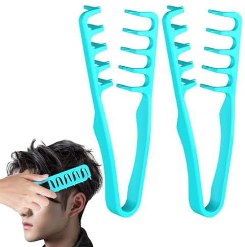 peigne cheveux homme,Brosse à cheveux pour homme, peigne hommes,poils duveteux, racines de cheveuxs, pince de levage pour amis, famille, garçons 22,5 x 10,5 cm