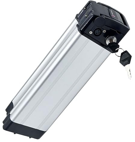 Batterie Ebike 60V 6Ah 10Ah 15Ah 20Ah Pliante Batterie de Vélo Électrique Intégrée pour Moteur de Vélo 750W 500W 350W avec Protection BMS et Verrou de Sécurité 60V 10Ah,T