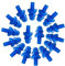 Wady 16PCS tappi per le orecchie in silicone morbido tappi per le orecchie nuoto flessibile auricolari per nuotare, tappi può ridurre il rumore quando si dormeortevole.(blu)