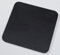 Kerzenteller Flachteller Quadratisch Alu Schwarz 14 x 14 cm ideal für Kerzen, Taufkerzen, Hochzeitskerzen, Trauerkerzen