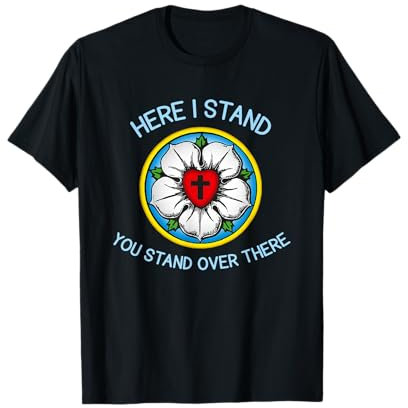 Martin Luther Rose Lutheran Seal Christian Reformation T-Shirt