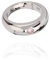 NKlaus Kettenanhänger klein baby Taufring Zirkonia rose 925 Silber 10,2mm für Mädchen 9906