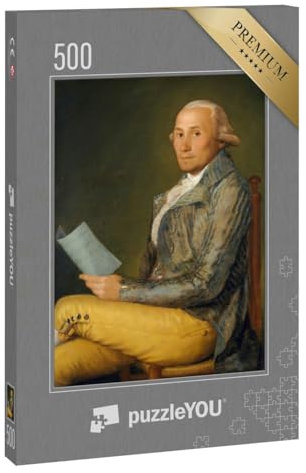 puzzleYOU: Puzzle 500 Teile „Francisco de Goya - Sebastián Martínez y Pérez“