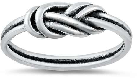 Sterling Silber 925 node Ring