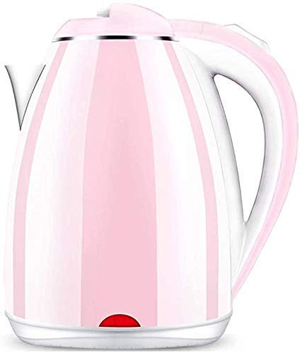 FairUo Kettles for Boiling Water–2L Capacity with Fast Boiling Led Indicator, 1500W with 360° Cordless Pirouette Base Finish Auto Shut off & Overheating Protection/Pink