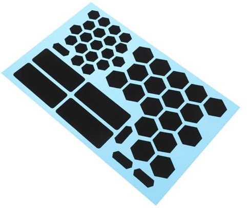 CIYODO 1 Blatt Anti-Schweiß-Aufkleber für die Griptape für Computermaus -Griffband Handy-Zubehör Tastaturen Griffband für die Griptape für Griffe rutschfest Applikationen