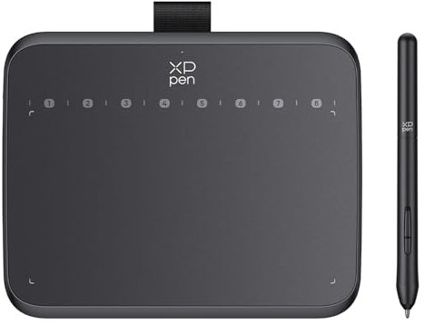 XPPen Tablette Graphique, Deco 640 Tablette Graphique sans Écran, 16K Niveaux de Pression, 6x4 Pouces, Conçu pour OSU Signature Dessin