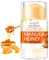 Manuka Honey Bâton de crème pour talons et coudes, baume réparateur pour talons et pieds fissurés, soin hydratant et exfoliant pour talons secs, craquelés et peaux rugueuses, adoucissant les