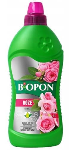 Rosen Flüssigdünger Rosendünger Dünger Rosen Pflanzen Blattdünger Topf Beet 1L