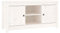 Meuble TV en bois massif de pin blanc 103 x 36,5 x 52 cm, wenjingqi-814585