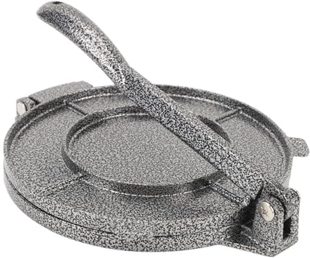 Aramox Pressa per Tortilla e Chapati, Macchina per Fare Roti, Naan e Tacos in Casa, in Lega di Alluminio 20x16 cm (7.9x6.3 Pollici), per Colazione e Domestica