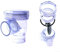 Clapet anti-retour en PVC, 50 mm, valve verticale horizontale pour système de drainage industriel domestique et gestion des eaux usées (B)